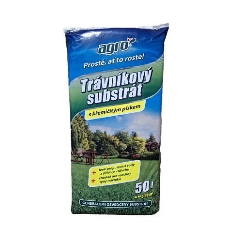 Trávníkový substrát 50L